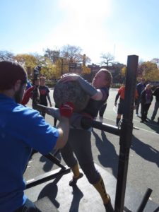 This is from a contest over a year ago, but this is what lifting an atlas stone looks like.